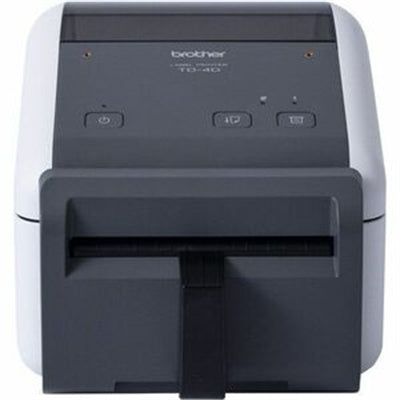 Brother TD-4420DNFC Desktop Direct Thermal Printer - Monochrome - Label Print - Fast Ethernet - USB - USB Host - Serial - With Cutter Brother TD-4420DNFC Desktop Direct Thermal Printer - Monochrome - Label Print - Fast Ethernet - USB - USB Host - Serial - With Cutter